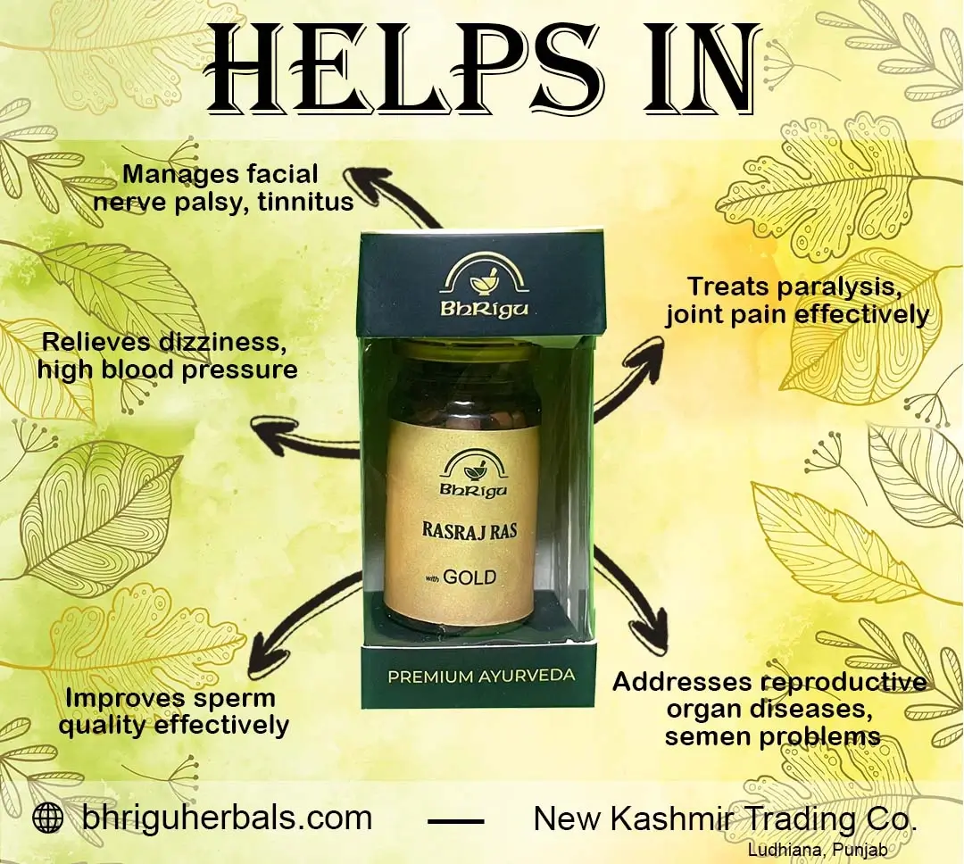 Rasraj Ras Gold |Rasraj Ras Gold tablets| Rasraj Ras tablets | Rasraj Ras | ayurvedic herbal products |herbal powder |ayurvedic medicines |ayurvedic projucts | herbal products | organic medicines |natural | ancient remedies | herbal supplements | herbal wellness | ayurvedic ramedies | herbal formulations | herbal health solutions | natural health support |Himalaya | Dabur | Patanjali AYURVEDIC TABLETS |100% AYURVEDIC | AYURVEDIC MEDICINE | ORGANIC PRODUCT | PURE AYURVERDA | 100% PURE AYURVEDA | Powder|bhriguherbals.com