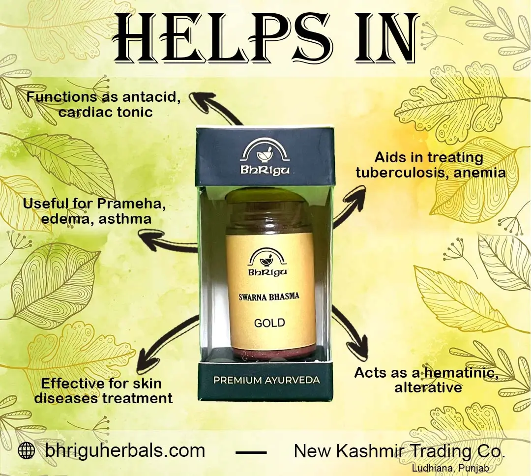SWARNA BHASMA (GOLD) | SWARNA BHASMA tablets| SWARNA BHASMA | SWARNA | ayurvedic herbal products |herbal powder |ayurvedic medicines |ayurvedic projucts | herbal products | organic medicines |natural | ancient remedies | herbal supplements | herbal wellness | ayurvedic ramedies | herbal formulations | herbal health solutions | natural health support |Himalaya | Dabur | Patanjali AYURVEDIC TABLETS |100% AYURVEDIC | AYURVEDIC MEDICINE | ORGANIC PRODUCT | PURE AYURVERDA | 100% PURE AYURVEDA | Powder|bhriguherbals.com